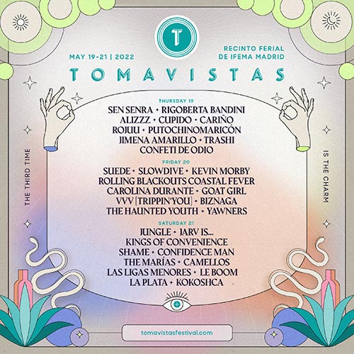 Lineup Tomavistas Festival 2022